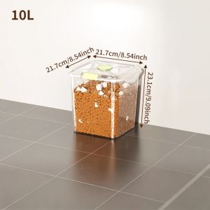 Pet Food Storage Bucket Sealed Dry Food Container Moisture Proof Snack Freeze Dried Cat Food Storage Can Dog Food Container2026