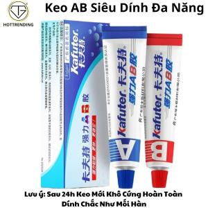 Keo AB Siêu Dính Đa Năng Dán Cho Nhiều Vật Liệu Chịu Nhiệt Chịu Lực Cao Chống Thấm Nước 1 Hộp 70g