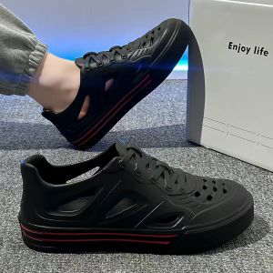 Free Shipping MenS Thick-Soled Clogs Summer 2026 New Style Outdoor Non-Slip EVA Material Odor-Resistant Suitable For Hiking Fishing And Driving
