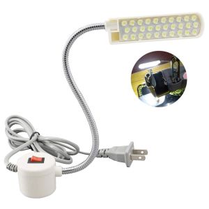 30 LED Sewing Machine Light Magnetic Flexible Work Lamp 30 COB Lights Gooseneck Lamp with Magnetic Base for Workbench Lathe Drill Press