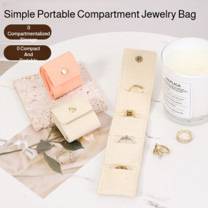 กระเป๋าเก็บเครื่องประดับ เบาและพกพาสะดวก ถุงเก็บของ ขนาดสมบูรณ์แบบ การจัดการแยก สถานการณ์ที่ใช้งานได้