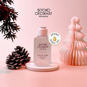 CALM TIME Body Oil 100ml บอดี้ออยล์ ออยล์ทาผิว ขนาดพกพา Travel Size ออร์แกนิค กลิ่นมะลิส้ม ผิวนุ่ม ชุ่มชื้น ผ่อนคลาย | Beyond Ordinary