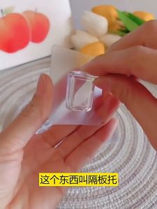 Self Adhesive Invisible Shelf Support No Drill Heavy Duty Cabinet Shelf Holder Penyangga Rak Halimunan Pelekat Diri Tanpa Tebuk Pemegang Rak Kabinet