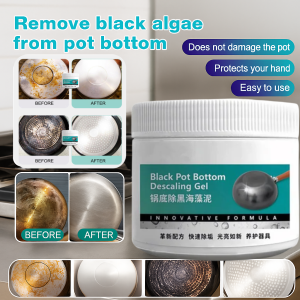 ⚡Cleaning The Bottom Of The Pot Pot Bottom Black Algae Removal Mud Film Seaweed Descaling Pot Cleaning Paste Kitchen Heavy Oil Seaweed Cleaner Pot Bottom Cleaning Paste