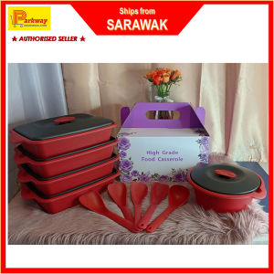 (SARAWAK) 5 IN 1 COMBO SET BEKAS MAKANAN FOOD SAVER MICROWAVE COMBO