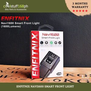 (3 Months Warranty) ENFITNIX Navi1600 Smart Sensor Bicycle Front Light (OFFICIAL DEALER)