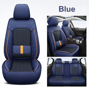 2025 New Ford Special Car Seat Cover 5 Seats Car Seat Protector Leather Woven Breathable Car Seat Cushion Fit for  Ranger Fiesta Escape EcoSport Everest Focus Explorer Territory
