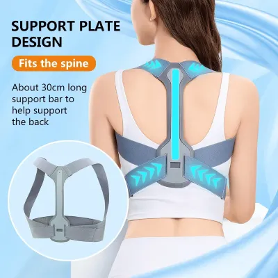 NEENCA Posture Corrector for Women and Men Adjustable Upper Back Brace for Clavicle Support and Providing Pain Relief from Neck Shoulder and Upper Back
