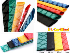 3Meters Fishing Rod Heat Shrink Tubing Pattern Anti Slip and Sweat Absorbing Handle Sleeve Anti Electric Insulation Grip Integrated Winding Tape  Dia 15 18 20 22 25 28 30 35 40 45 50mm