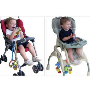 Teether Strap/Mask Strap/Pacifier Chain Clip Holder Strap Bottle Holder Rope Pacifiers Toys Cups Anti-lost for Baby Stroller/Baby Nursing Teether Stroller Bottle 60cm