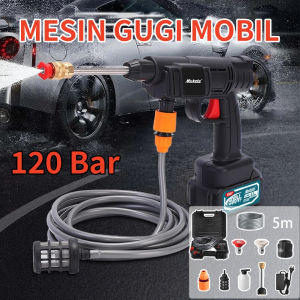 LIVING HOME Alat Steam Cuci Mobil Outdoor Cleaning Mesin Cuci Mobil Motor Washer Motor Spray Cuci Motor Semprot Cordless Termurah Cordless Multifungsi Air Jet Cleaner 95 Bar Pembersih Motor