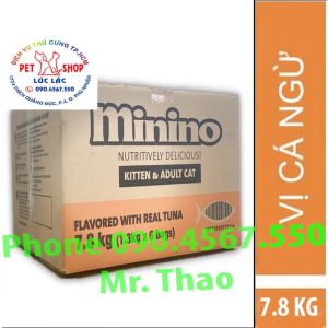 7KG Thức ăn cho Mèo KEOS Hỗ Trợ Tiết Niệu (mèo mọi lứa tuổi) Thức ăn cho mèo Minino Yum Salmon  Minino Tuna Flavored