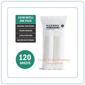 【Pure Care】 19cm/24cm Long Sticky Lint Roller Mop Lint Remover Lint Roller Standing Laundry Roller