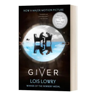 Milu The Giver Movie Tie In Jacket Mss T Original English Books