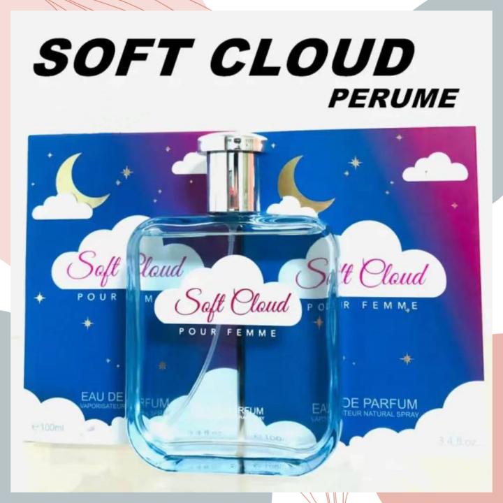 『BUY 1 TAKE 1』SOFT CLOUD Long Lasting Scent Perfume 100ml Upgraded Oil ...