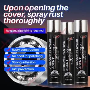 Rust Remover Spray Paint 300ml AYXU CHROME PLATING AGENT