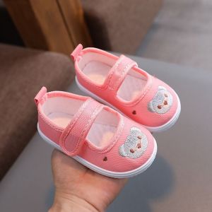 Sepatu Slip on Velcro Bayi Perempuan Sol Karet Model Pita Lentur Ringan