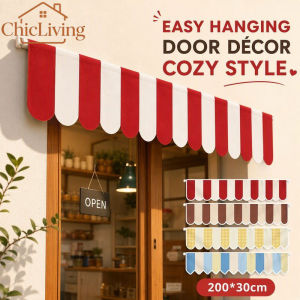 ChicLiving Door Curtain Decoration Flag Curtain Dopamine Color Matching Door Head Decoration Accessories