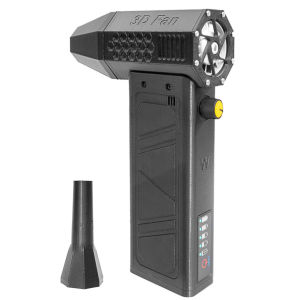 Ready stock in Bangkok 140000Rpm Violent Blower Jet Fan Turbo Jet Fan Brushless motor small size 62 m. Per second with a handheld fan For computers keyboards cars homes outdoors.