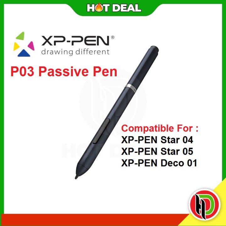 Hotdeal XP-PEN P03 Battery-free Stylus Pen For Deco/Star Tablet