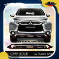 Front Bumper Guard ALL NEW PAJERO SPORT / PAJERO SPORT LAMA / PAJERO SPORT 2021 - Tanduk Towing Bemper  Depan  Cobra - SEVENCODE. 