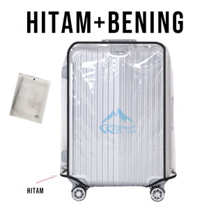 Cover Pelindung Koper Sarung Koper Luggage Cover Transparant PVC Sarung Pelindung Bagasi 20 24 28 inch