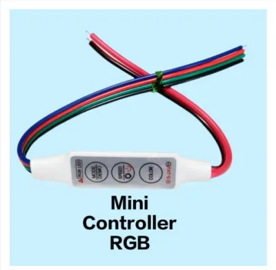 Controller RGB Mini DC 5V-24V For RGB 5050/3528/2835/5730/5630