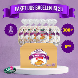 Bagelen Kering Isi 20 Sharon Bakery 360gr