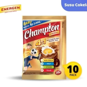 ENERGEN All Varian 10 PCS Sereal dan Susu RENCENG energen KURMA Coklat  Vanila Jahe Kacang Hijau Champion