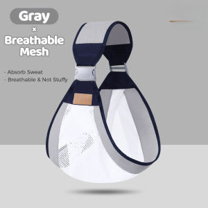 Baby Wrap Carrier Stretchable Newborn Wrap Carrier Comfortable Breathable Multifunctional Sling Bag