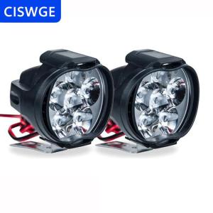 [COD] CISWGE 1 LED xe máy Đèn pha trắng siêu sáng 6 LED làm việc Spotlight