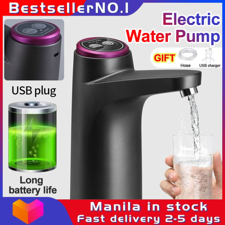 【24H Ship】Automatic Drinking Water Pump Portable USB Wireless Electric ...