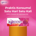 Imboost Extra Vit C & D3 Suplemen Tablet Daya Tahan Tubuh Non-Acidic Vitamin C isi 3 Strip 8 Kaplet. 