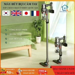 Máy hút bụi gia đình cầm tay cao cấp công nghệ mới với lực hút lốc xoáy mạnh mẽ và màng lọc HEPA. Bảo hành 2 năm trên toàn quốc đổi mới trong 7 ngày đầu nếu có lỗi của nhà sản xuất