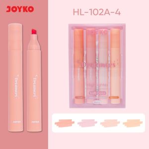 JOYKO Penanda Berwarna Highlighter HL-102 Dreamers Soft Color