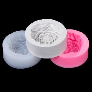 remai 3D Lớn Hoa Mẫu Đơn Silicone Nến Khuôn DIY Handmade Hoa Xà Phòng Thạch Cao Thủ Công Mỹ Nghệ Khuôn Nhà Bánh Sô Cô La Trang Trí Baking Công Cụ