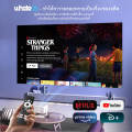 XGODY Gimbal N6 โปรเจคเตอร์อัจฉริยะ ควบคุมด้วยเสียง ระบบ Android TV หมุนได้ 180° ความละเอียด 1080P รองรับ 4K 500 ANSI ลูเมน ปรับแนวภาพอัตโนมัติ ระบบ Home Theater. 