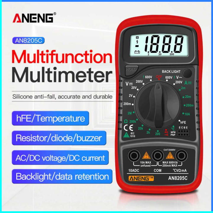 COD ANENG Digital Multimeter Voltage Tester / multimeter digital paket