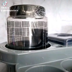 TECHNOPLAST Monochrome Water Snack Serving Set |Tempat Rak Aqua Toples