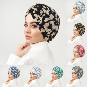 ผ้าโพกศีรษะ พิมพ์ มีหลายสีให้เลือก หมวกไหมพรม ให้อบอุ่น ผ้าดอกไม้ ปรับรูปทรงได้อย่างยืดหยุ่น