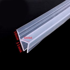 5m Bath Shower Screen Door Seal Strip 10mm Glass Window Weatherstrip PVC Sealer