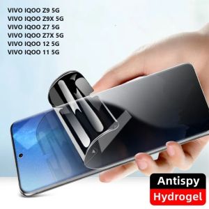 ANTI GORES HYDROGEL SPY PRIVACY VIVO IQOO 13 5G X200 5G X200 PRO 5G X100 5G X100 PRO 5G IQOOZ9 5G IQOO Z9X 5G IQOO Z7 5G Z7X 5G IQOO 12 5G IQOO 11 5G HITAM GELAP DELAPAN LAYAR SCREEN GUARD PLASTIK JELLY PELINDUNG LAYAR BUKAN KACA