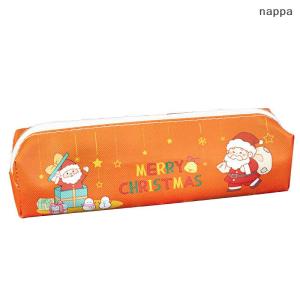 ✨[nappa] Kawaii Christmas Pencil Case Cartoon Large Capacity Pencil Storage Bag School Stationery Supplies Cute Xmas Gifts
