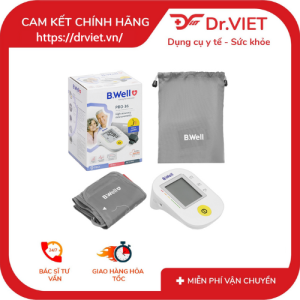 Máy đo huyết áp bắp tay có giọng nói  B.Well PRO-36