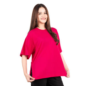 Otsky Kaos Oversize Wanita With Slit Cotton Combed 30s X Dazza Basic Polos