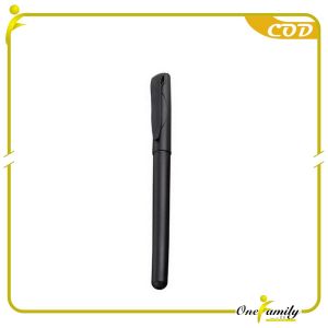 ONE-A45 Pulpen Hitam 0.7mm Motif Polos Tinta Hitam Simple Ballpoint / Pena Alat Tulis Kantor Sekolah Pens Black Import