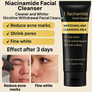 【The More You Wash The Whiter You Get】Niacinamide Facial Wash Soap Whitens Deep Cleansing Gentle Nourishment Brightens Skin