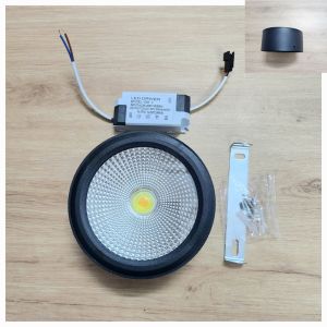 Đèn Nổi Trang Trí Nhà Cửa DECOR Quán mẫu mới 2024 3 chế độ màu 12w Đèn Lon Ống Bơ