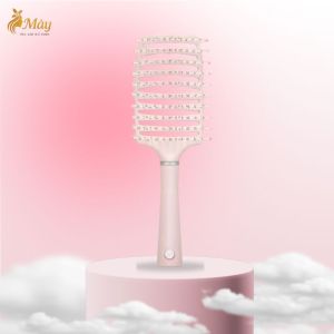 Tóc Kẹp Nửa Đầu Xoăn Xù Mì Kèm Băng Đô Trơn U13 | Tóc Giả Nữ Hàn Quốc Tự Nhiên Dễ Kẹp Che Tóc Thưa Cực Đẹp