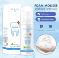 Teeth Whitening Mousse Toothpaste Oral Hygiene Remove Stains Plaque Teeth Cleaning Tooth White Tool Baking Soda Tooth Paste 60ml. 